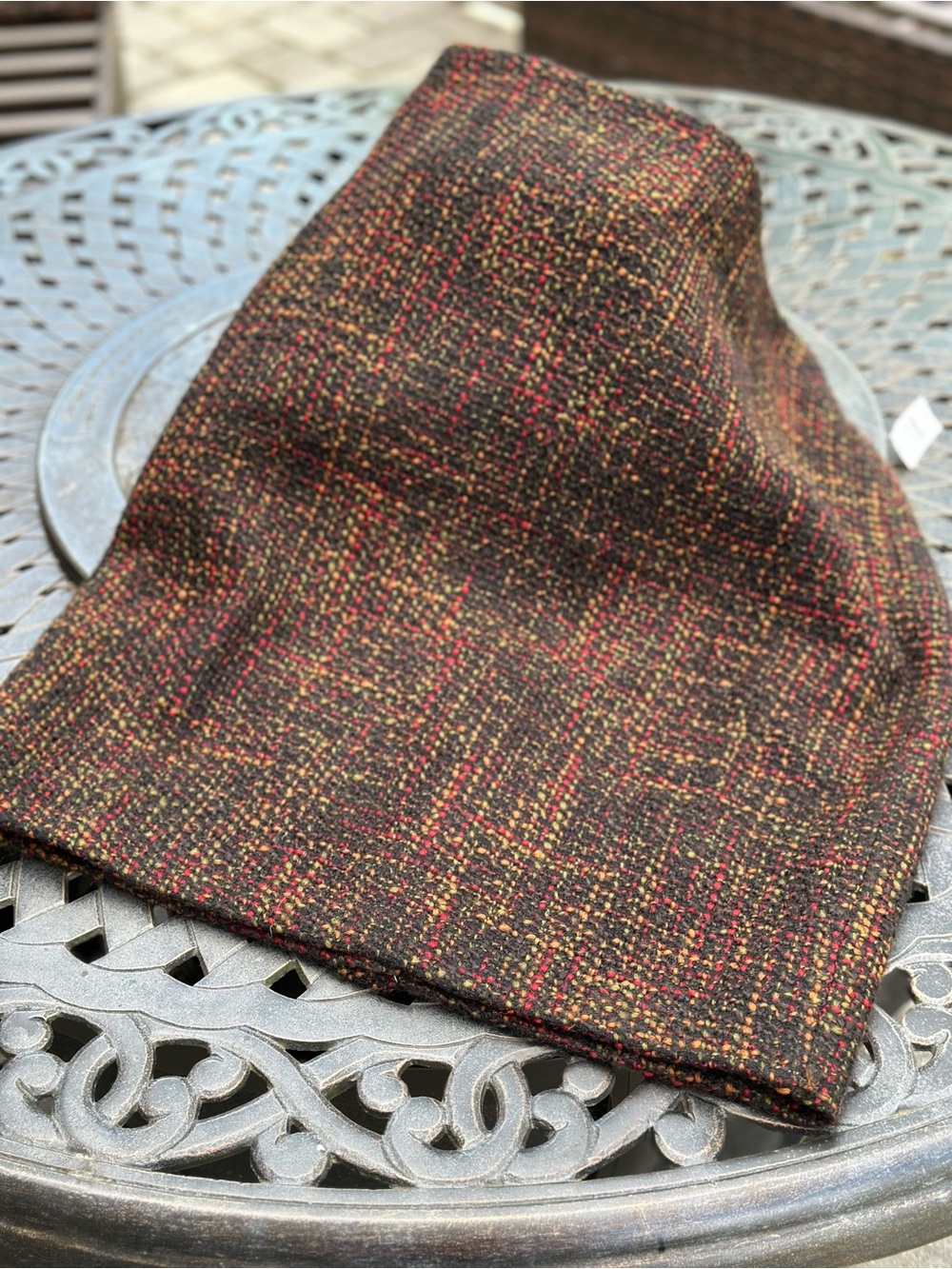 Talbots Petite Multicolor Tweed Skirt Size 12P NWT